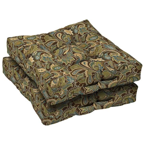 Arden Lakeside Paisley Deck Cushion (Set Of 2)-DISCONTINUED