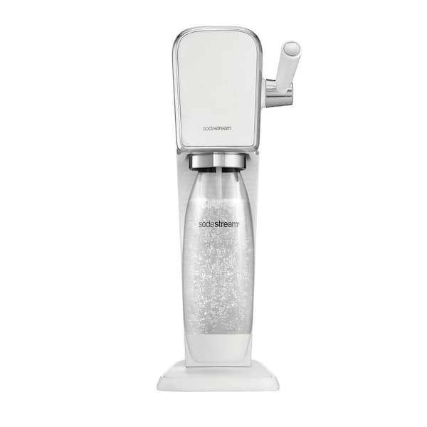 SodaStream Art White Soda Machine and Sparkling Water Maker Kit