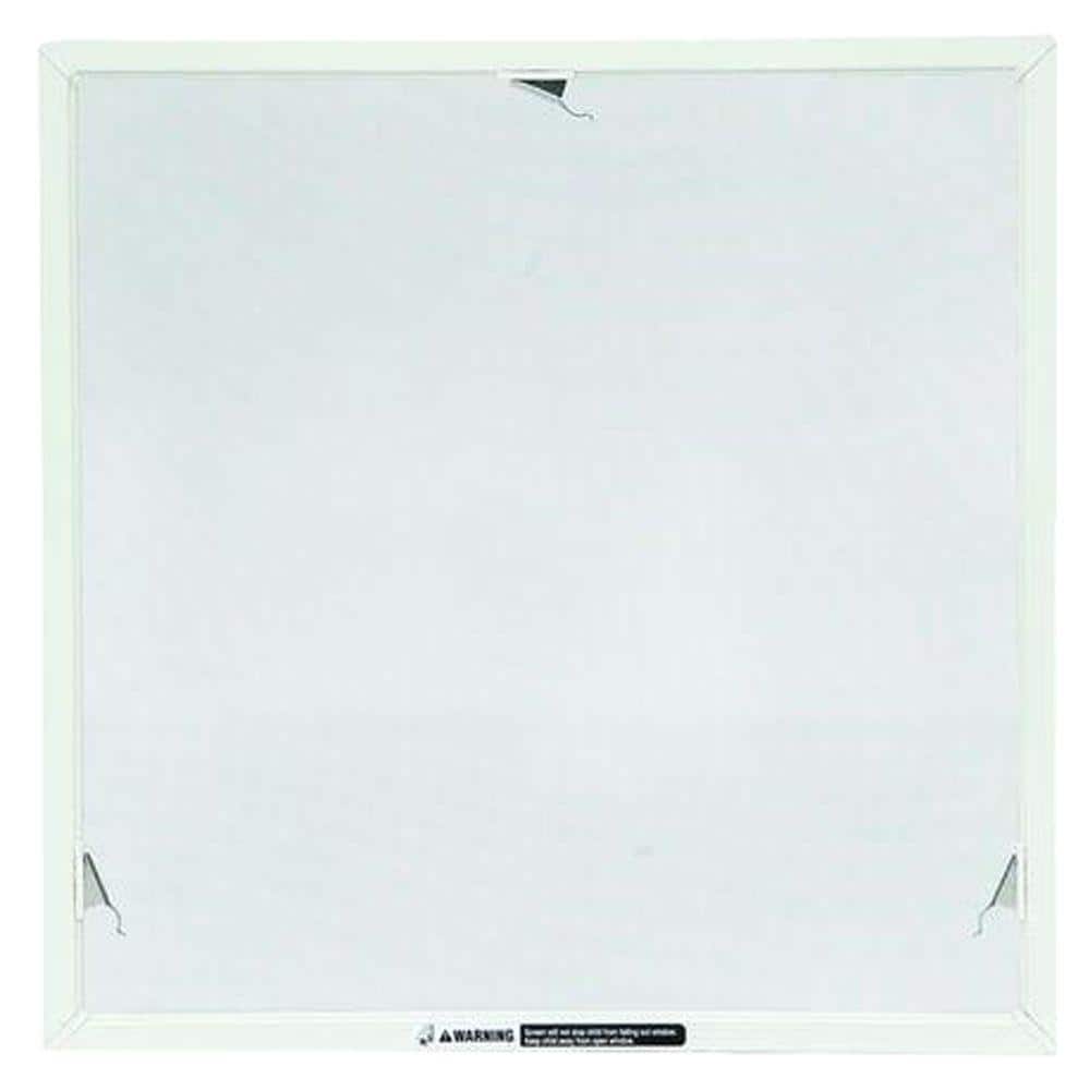 44 in. x 20-5/32 in. 400 Series White Aluminum Awning TruScene Window Scree
