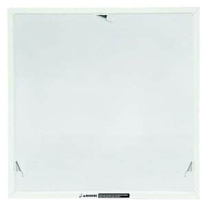 44 in. x 20-5/32 in. 400 Series White Aluminum Awning TruScene Window Screen