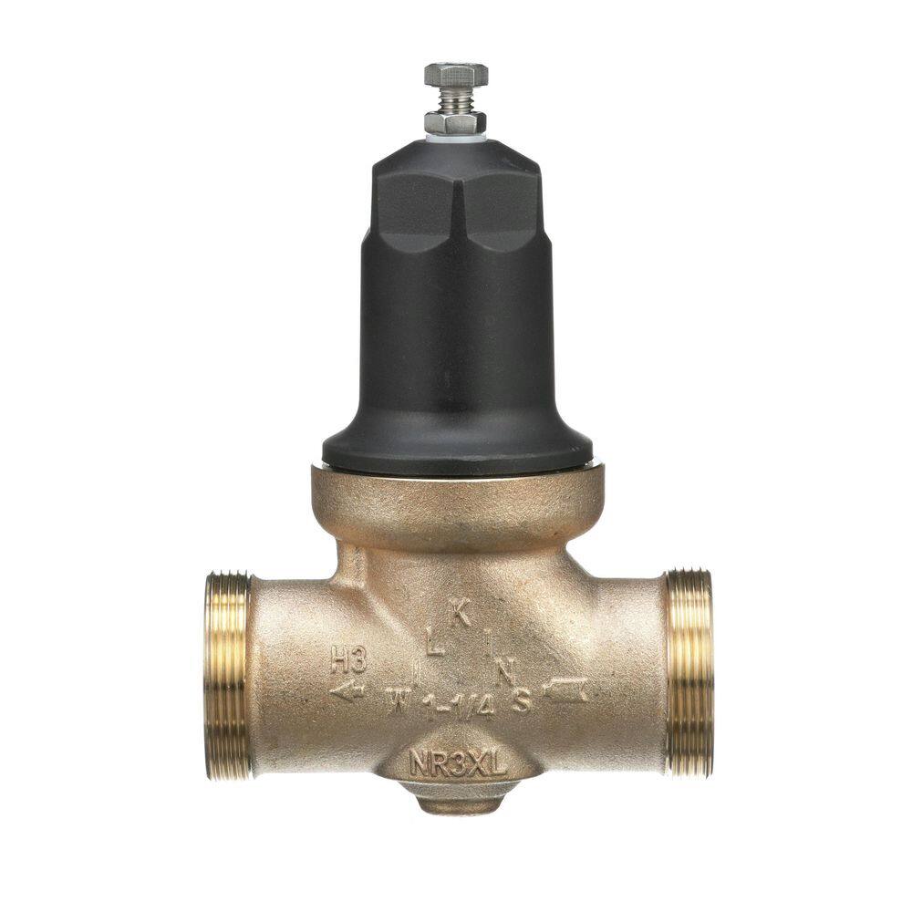 Zurn 11/4 in. NR3XL Pressure Reducing Valve with Union Capable Female