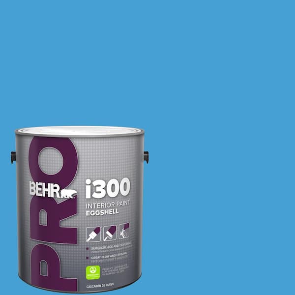 BEHR PRO 1 gal. #P500-5 Peaceful River Eggshell Interior Paint