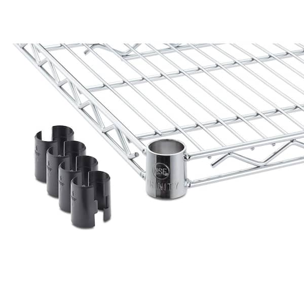 TRINITY 60 in. x 24 in. Individual Chrome NSF Wire Shelf