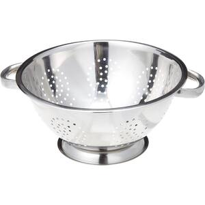 5 Qt. Heavy Duty Stainless Steel Colander with Solid Ring Base