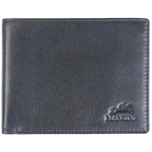 Bellagio Collection Black Leather RFID Wallet