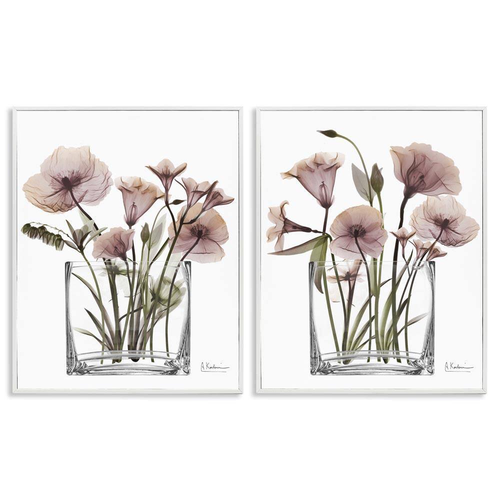 Earthy Infatuation Bouquet by Albert Koetsier 2 Piece White Framed Nature Giclee Art Print 14 in. x 11 in. price history on PriceWatchPro