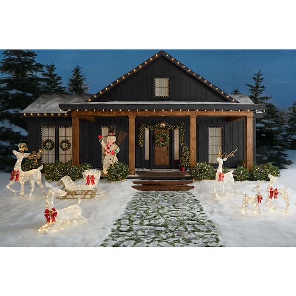 Home Accents Holiday 2-Piece Polar Wishes LED Deer Y7 23RT40619114