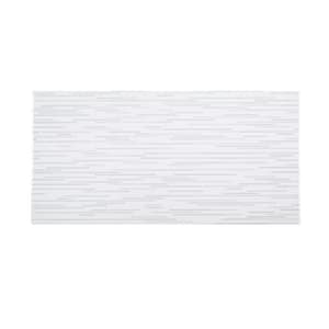 Dragonfly White 10 in. x 20 in. Glossy Ceramic Wall Tile (1.345 sq. ft. /Each)