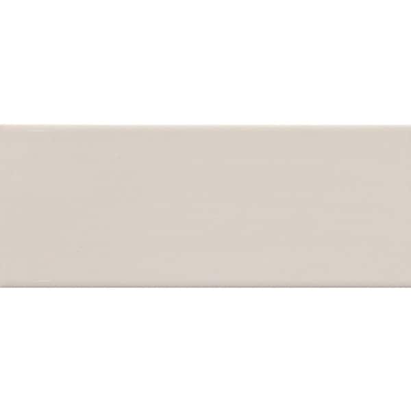 Emser Logic 40-Pack Bone 3-in x 6-in Glossy Ceramic Subway Wall Tile