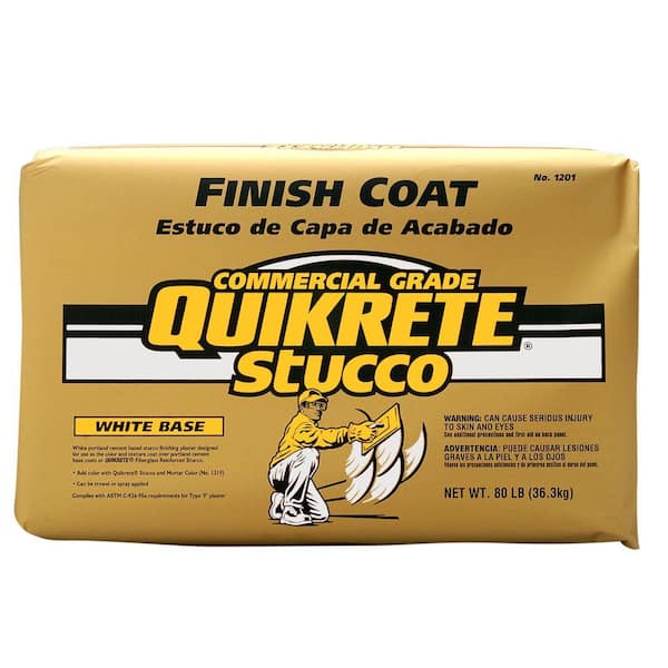 Quikrete 80 lb. Stucco Finish Coat - White