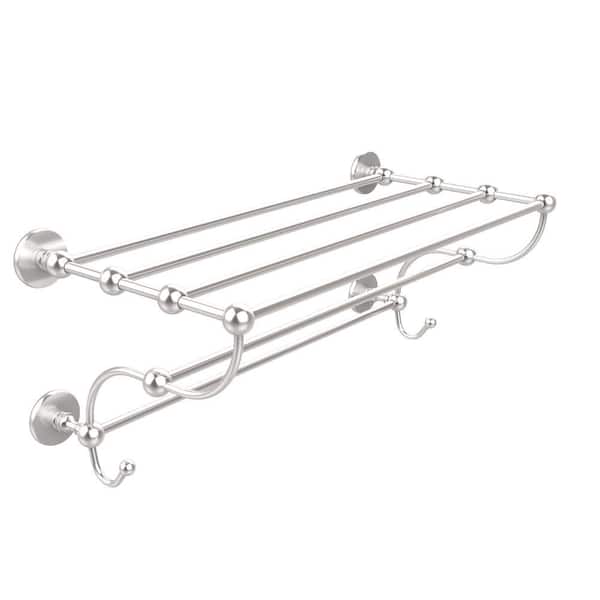 Prestige Skyline Collection 6 Screw-In Towel Rack in Satin Chrome