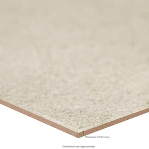 Bellevue Ivory 12 in. x 24 in. Matte Porcelain Floor and Wall Tile (14 sq. ft./Case)