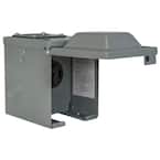 50 Amp Temporary RV Power Outlet with Padlock Compatible Box