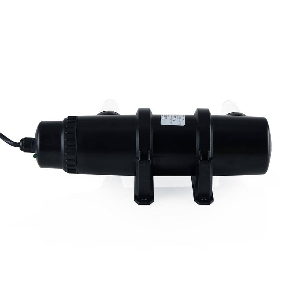 11-Watt Black UV Clarifier for Outdoor Water Use