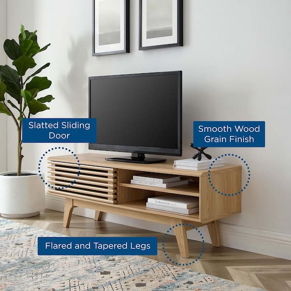 48 inch oak tv stand discount