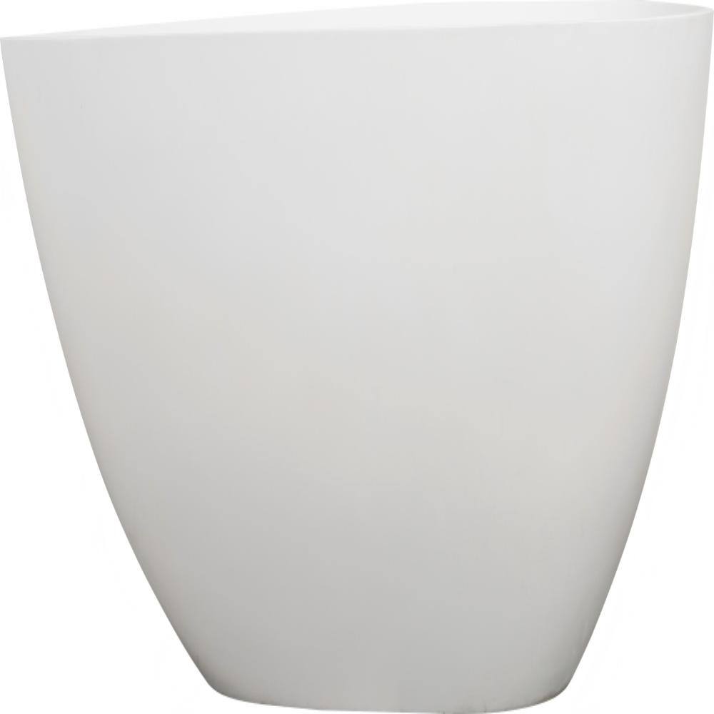 59 in. x 30.7 in. Solid Surface Flatbottom Freestanding Bathtub Contemporary Oval Soaking Bathtub in Matte White price history on PriceWatchPro
