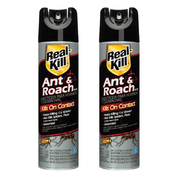 17.5 oz. Indoor Ant and Roach Insect Killer Aerosol Spray (2-Pack)