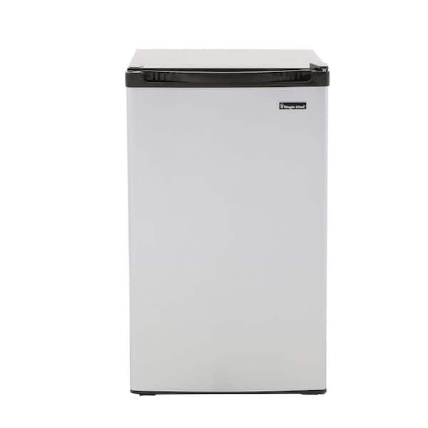 Magic Chef 4.4 cu. ft. Mini Refrigerator in Stainless Look
