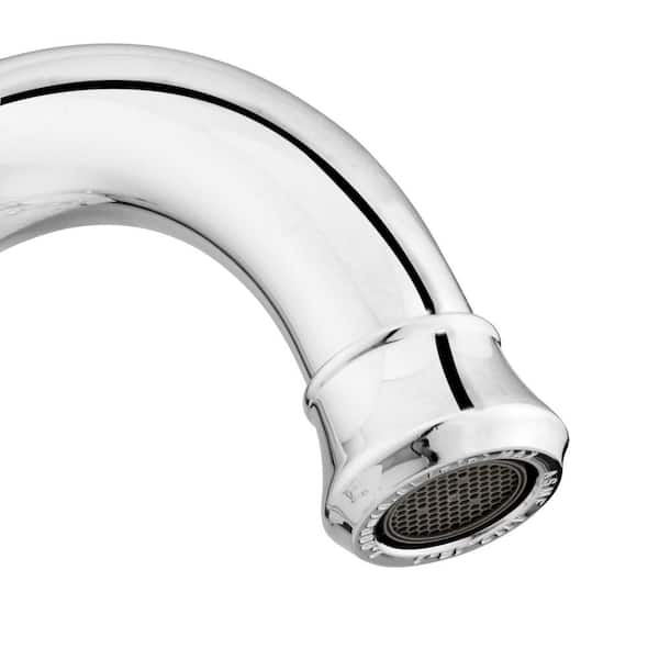 Glacier Bay Lyndhurst Double-Handle Bridge Kitchen Faucet With Side Sprayer in Polished Chrome - image 5