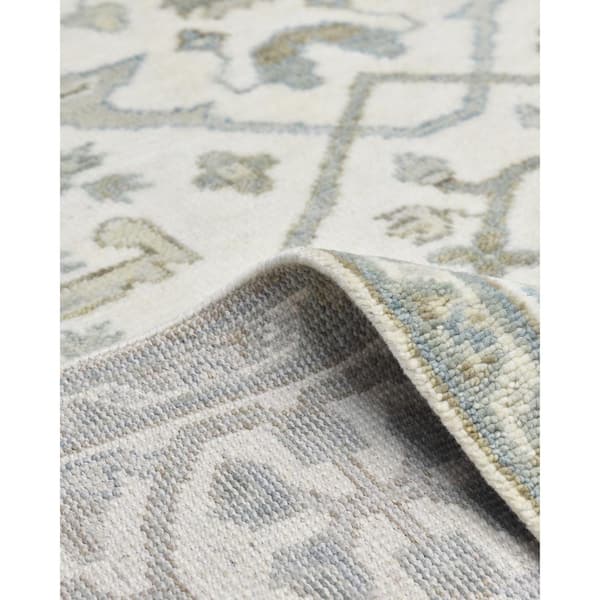  Mark&Day Area Rugs, 8x11 Nathaly Transitional Ivory