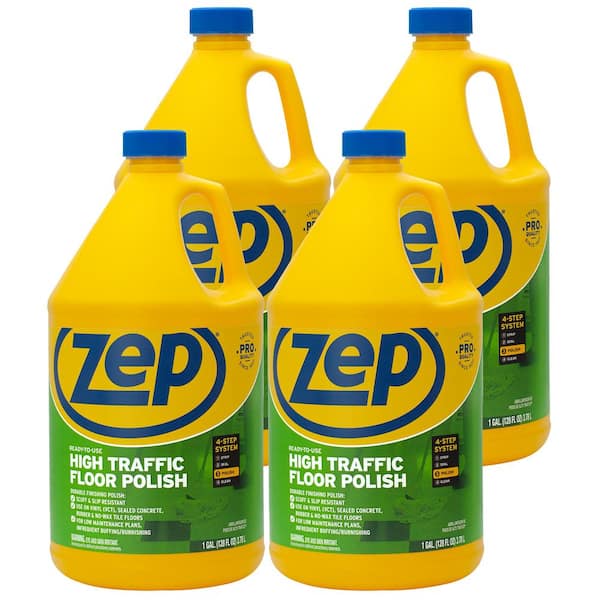 ZEP 1 Gal. High-Traffic Floor Polish (4-Pack)