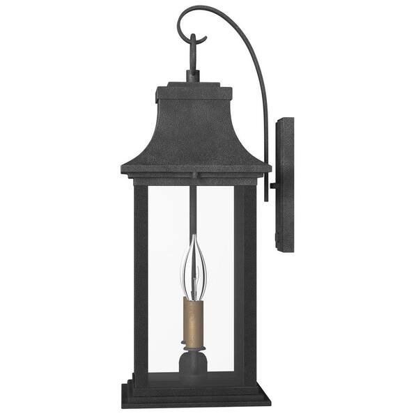 HINKLEY - Adair Medium 2-Light Aged Zinc Outdoor Wall Lantern