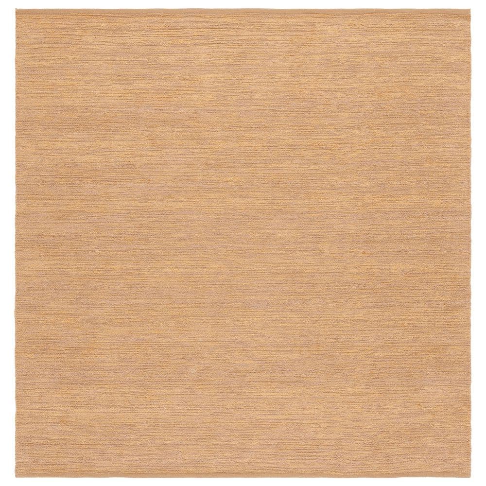 Montauk 6 ft. x 6 ft. Gold Modern Solid Square Area Rug price history on PriceWatchPro