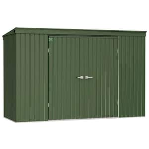 Scotts Garden Storage Shed 4 ft. W x 6 ft. D x 6 ft. H Metal Shed
