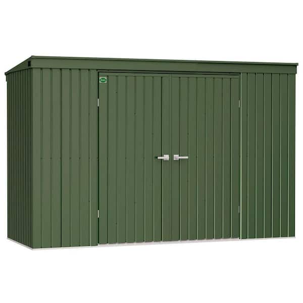 Scotts 3 ft. W x 6 ft. D x 7 ft. H Metal Garden Storage Cabinet