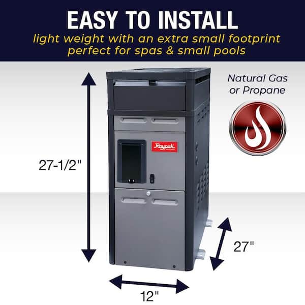 PR156AENC 150,000 BTU Natural Gas Electronic ignition Heater