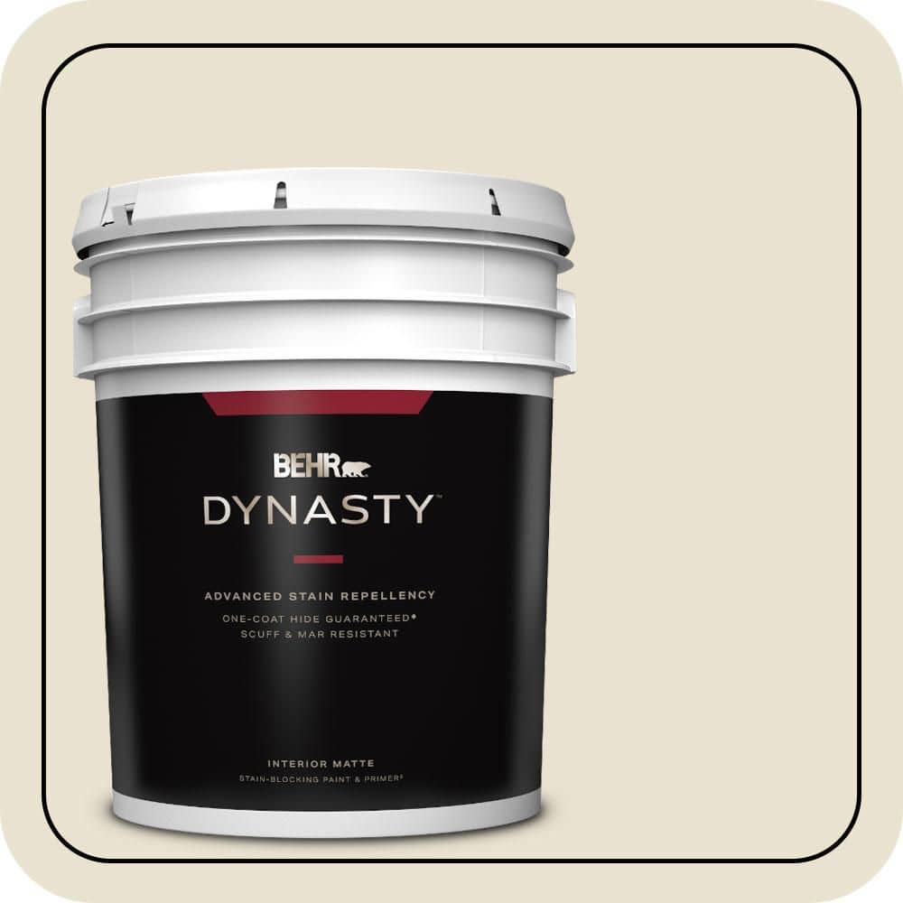 5 gal. #S330-1 Baby Artichoke Matte Interior Stain-Blocking Paint & Primer price history on PriceWatchPro