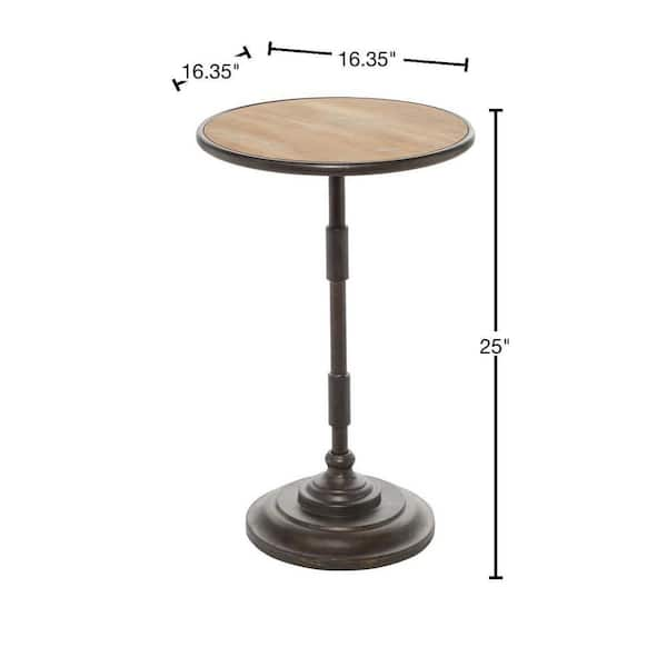 Pleat Tall Accent Table