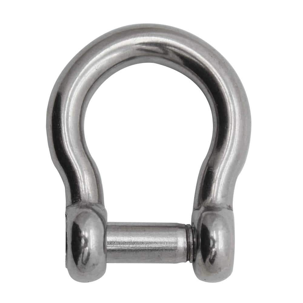 Extreme Max BoatTector Stainless Steel Bow Shackle with No-Snag Pin - 3 ...