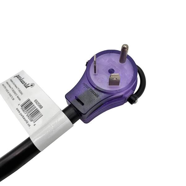 parkworld 3 ft. STW 10/3 3-Wire RV 30 Amp Y Adapter Cord NEMA TT