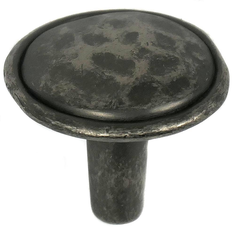Merlot 1-3/8 in. Antique Pewter Round Cabinet Knob price history on PriceWatchPro