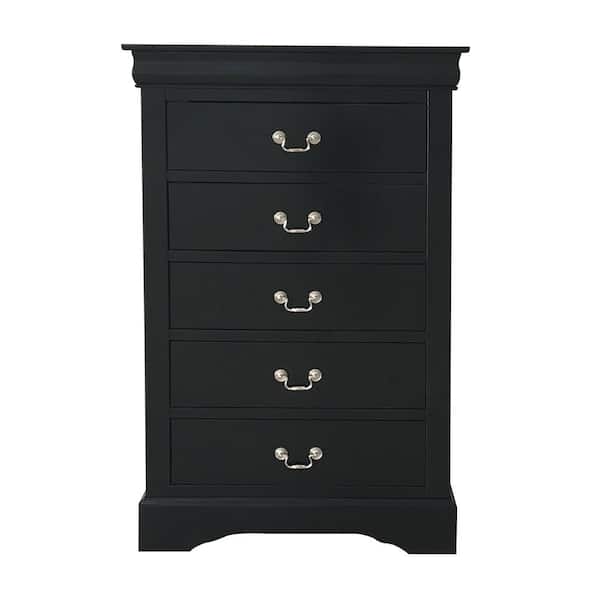 Acme Louis Philippe III Chest in Black