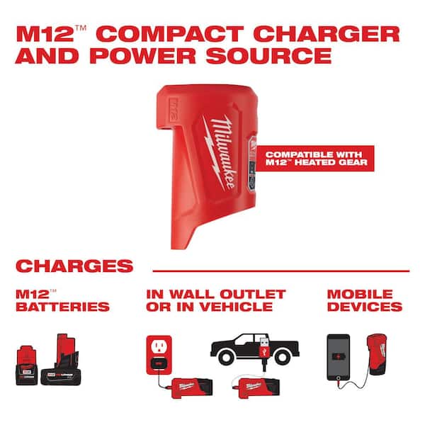 Small MILWAUKEE Women's Cordless AXIS Heated Jacket Kit w/ Battery and Charger 