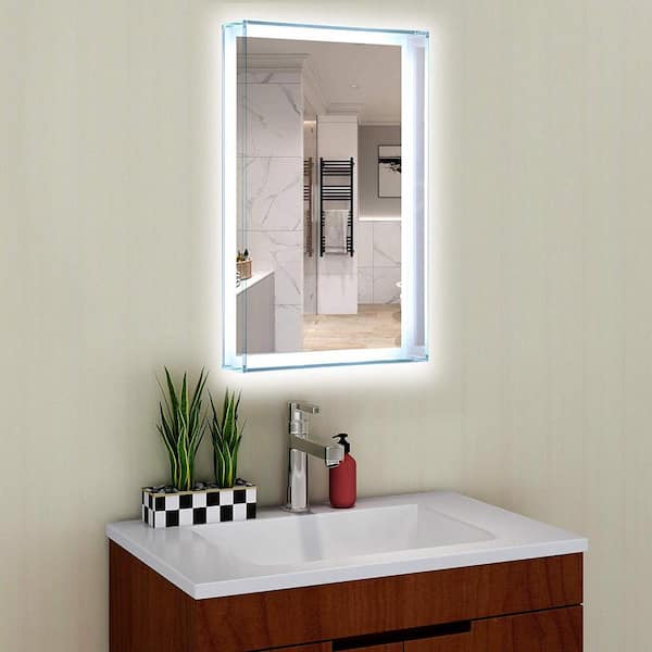 Vanity Art 31 In W X 20 H, Vanity Mirrors With Lights Home Depot