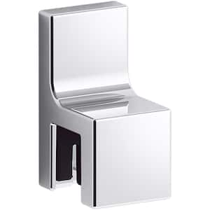 Draft Frame J-Hook Robe/Towel Hook in Polished Chrome