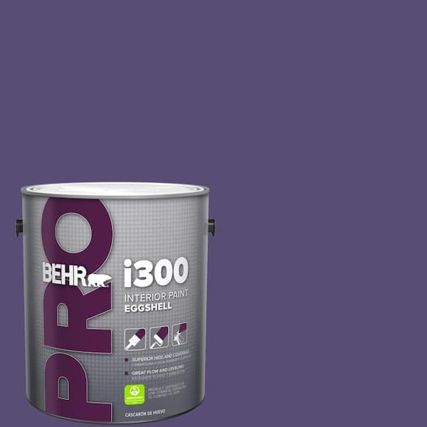 1 gal. #MQ5-42 Perpetual Purple Eggshell Interior Paint