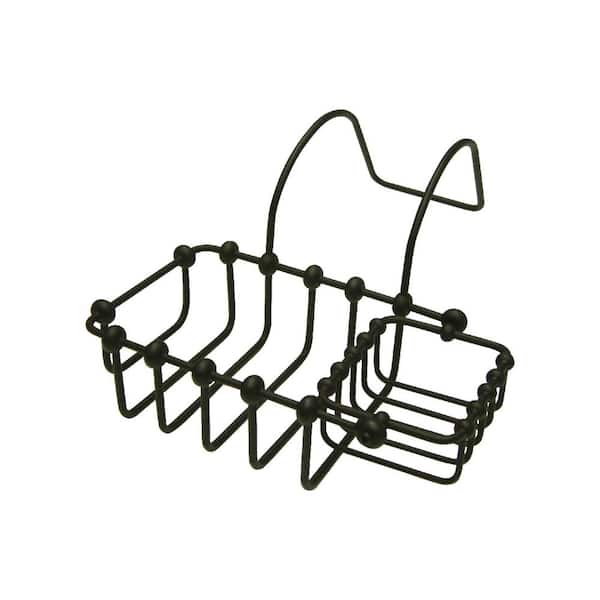 Swivel Soap and Sponge Claw Foot Shower Caddy in Oil Rubbed Bronze