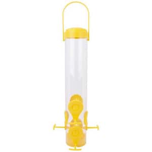 Finch 1.5 lb. Plastic Tube Bird Feeder 6-Ports