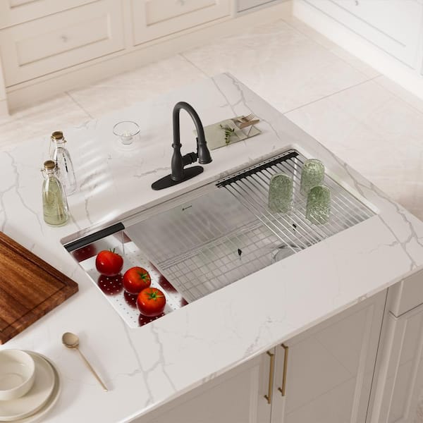 Rolling discount sink cover