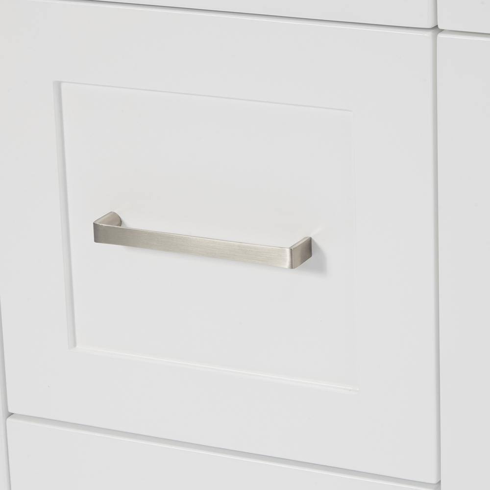 Hamlet 73" White Freestanding Double Vanity with Quartz Top