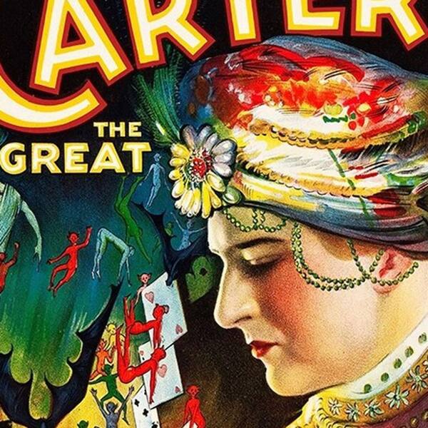 HomeRoots 12 in. Multicolor Vintage C1920S Carter Vintage Magic