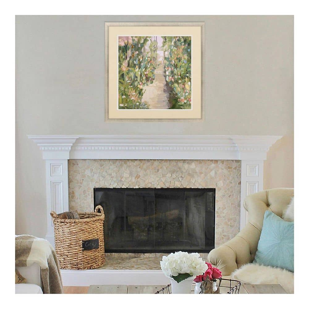 Garden Delight by Bello 1 Piece Framed Giclee Nature Art Print 41 in. x 41 in. price history on PriceWatchPro
