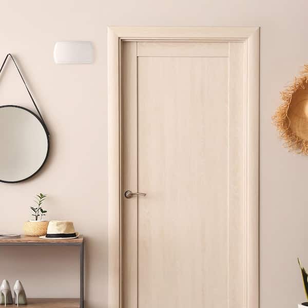 24-Volt Wired Doorbell Chime with Front Door Ding-Dong Tone and Side Door Tone for Home Improvement, White