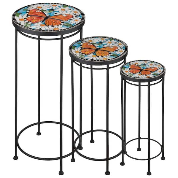 Plant Stand Tall Set/3-Butterfly