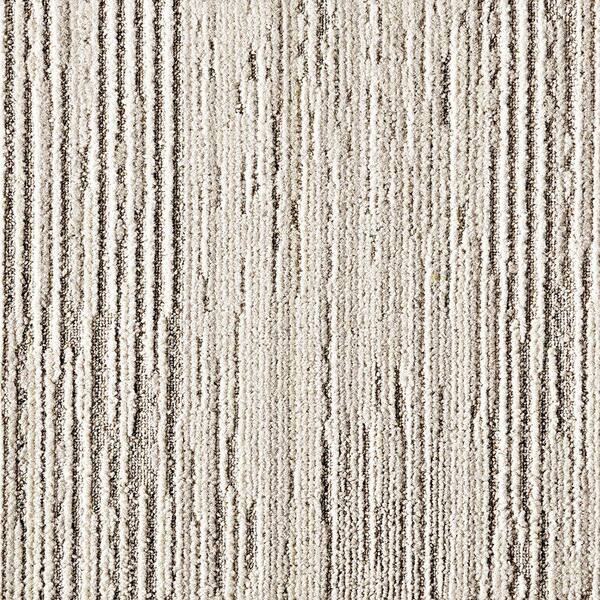 FLOR Fully Barked Chalk 19.7 in. x 19.7 in. Carpet Tile (6 Tiles/Case)