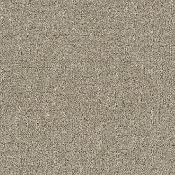 TrafficMaster West Springs - Riverbend - Beige 28 oz. SD Polyester Pattern Installed Carpet